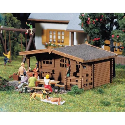 Faller 130208 1/87 Bungalow ( 3 adet ) Demonte Plastik Maketi