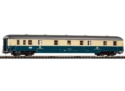 53387 1/87 MAİL VAN POST MR-A55 DBP IV BLUE/BEİGE