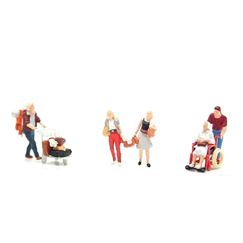 Preiser 10470 1/87 Ölçek seyahat eden insanlar Figürleri