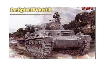 6265 1/35 PZ.KPFW.IV AUSF.D - 3 IN 1 - PLASTİK MA