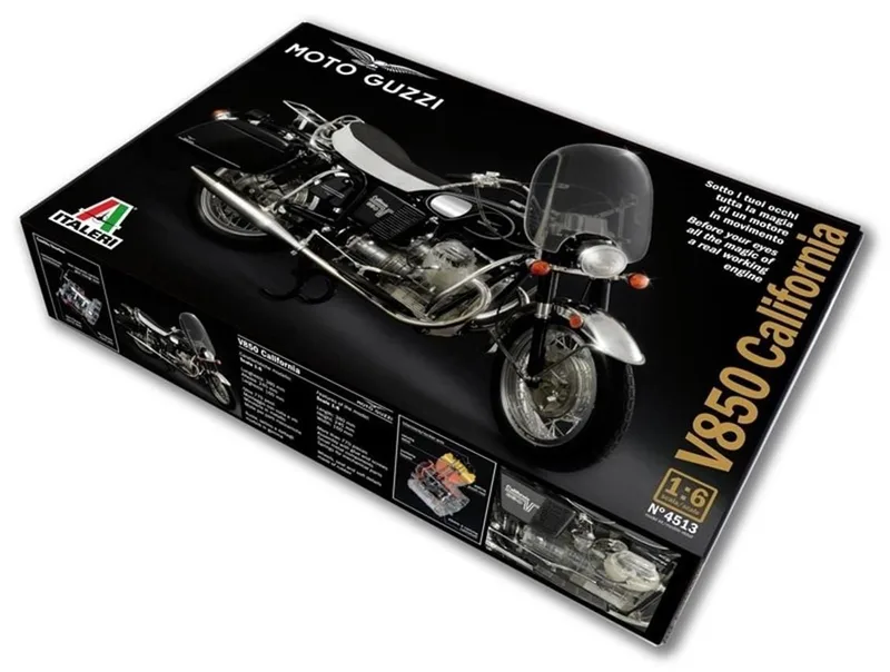 Italeri 4513S 1/6 Moto Guzzi V850 California Motorsiklet Demonte Plastik Maketi