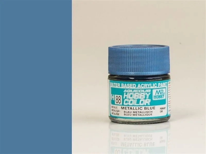 Gunze H088 10 ml. Metallic Blue, Aqueous Serisi Maket Boyası