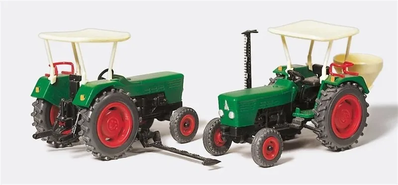 Preiser 17920 1/87 Ölçek deutz d 6206 traktör - 2 adet Figürleri