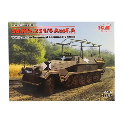 35102 Sd.Kfz.251/6 Ausf.A, WWII German Armoured Co
