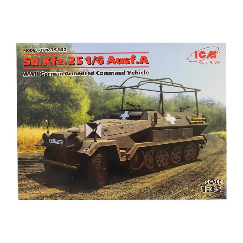 35102 Sd.Kfz.251/6 Ausf.A, WWII German Armoured Co