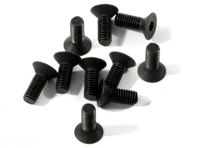 #Z082 - FLAT HEAD SCREW M3x8mm (HEX SOCKET/10pcs)