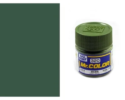 Gunze C320 10 ml. Dark Green, Mr.Color Serisi Maket Boyası