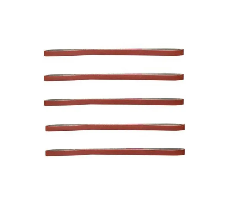 5 #600 Grit Belts (Black)