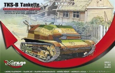 354013 1/35 TANKETTE TKSB 2 versions automatic can
