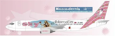 SKY001 1/144 SKY B737-400 SPECİAL