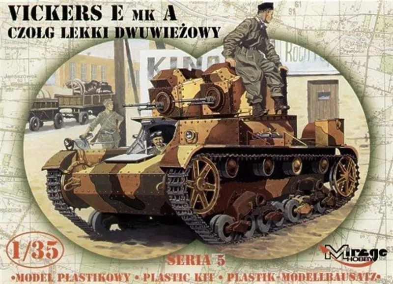 35303 1/35 VICKERS E MK.A TWIN TURRET