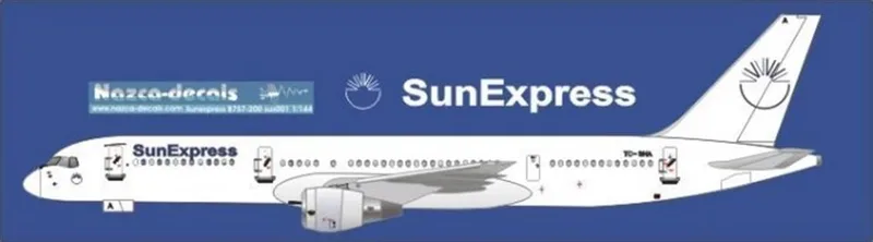 SUX001 1/144 SUNEXPRESS B757-200