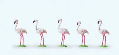 Preiser 20372 1/87 Ölçek flamingo kuşları Figürleri