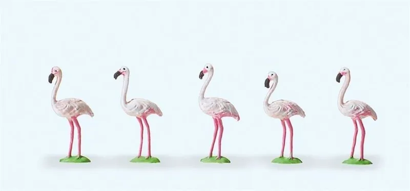 Preiser 20372 1/87 Ölçek flamingo kuşları Figürleri