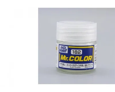 Gunze C182 10 ml. Flat Clear, Mr.Color Serisi Maket Boyası
