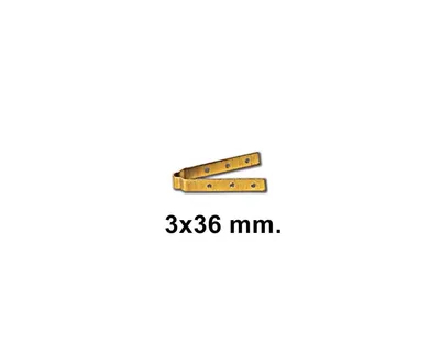 80029 MENTEŞE-8 ADET-PRİNÇ - 3X40 MM.
