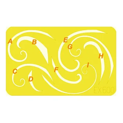 EDUARD EX500 1/48 Spinner spirals Maket Detay Seti