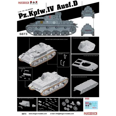 6873 1/35 PZ.KFZ.IV AUSF.D