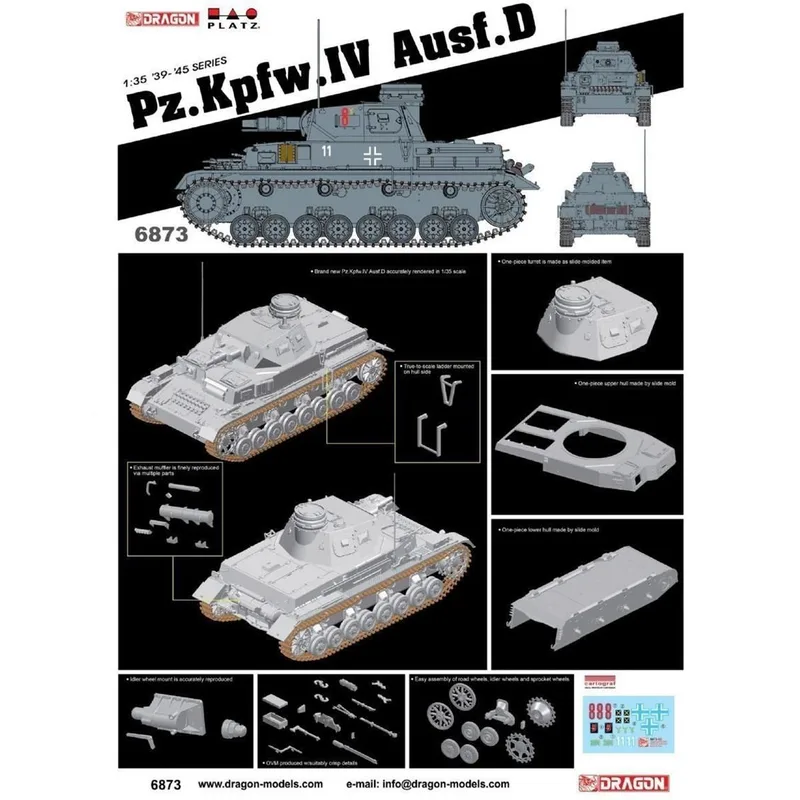 6873 1/35 PZ.KFZ.IV AUSF.D