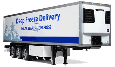 Tamiya 1/14 3-Axle Reefer Semi Trailer Kit (Demonte)