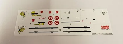 Babibi DAT01199 1/48 Turaf, T-38M, 121.Arı Filo, Dekal Çıkartma
