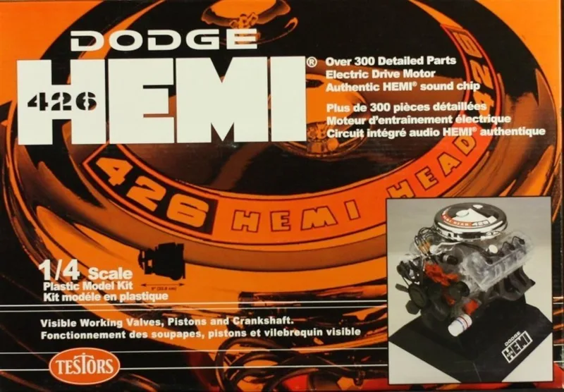 452 1/4 BIG HEMI VISIBLE ENGINE