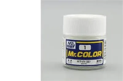 Gunze C001 10 ml. White, Mr.Color Serisi Maket Boyası