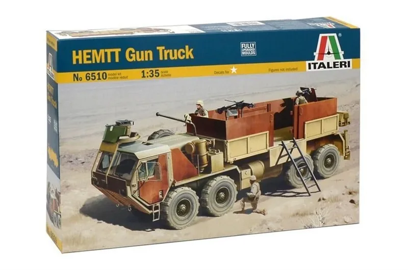 Italeri 6510S 1/35 HEMTT Silah Kamyonu Demonte Plastik Maketi