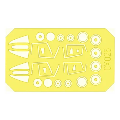EDUARD CX025 1/72 F-4 FOR HASEGAWA Maket Detay S