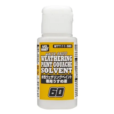 Gunze WTT111 60 ml. Su Bazlı Guaj Eskitme Boyası Tineri