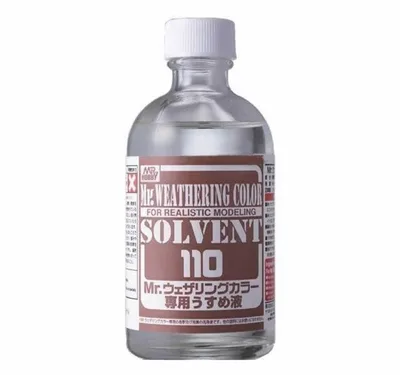 Gunze WCT101 110 ml. Eskitme Maket Boyaları için Tiner
