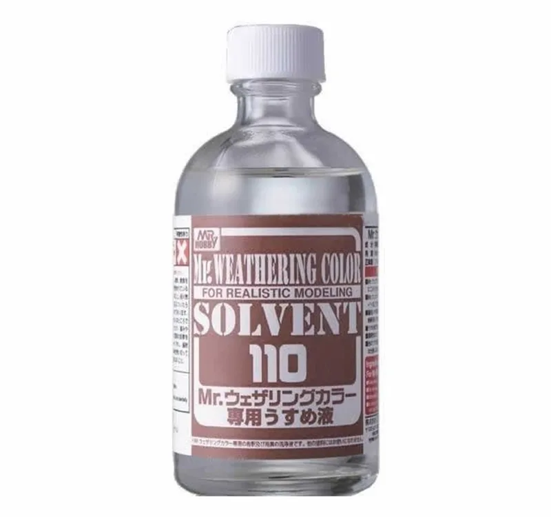 Gunze WCT101 110 ml. Eskitme Maket Boyaları için Tiner