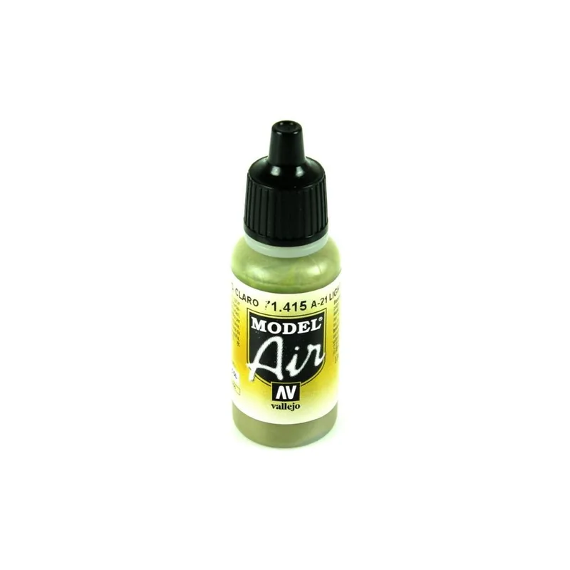 Vallejo 71415 17 Ml A-21 Lıght Greysh Brown, Model Air Serisi Model Boyası