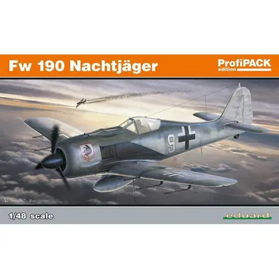EDUARD 8177 1/48 Fw 190A Nachtjäger Uçak Maketi