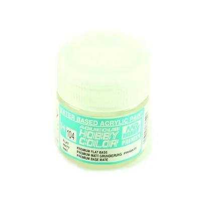 Gunze H104 10 ml. Premium Flat Base, Aqueous Serisi Maket Boyası
