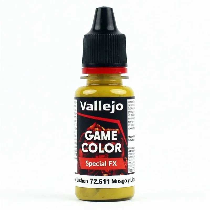 Vallejo 72611 18 ml. Moss and Lichen, Game Color Serisi Model Boyası