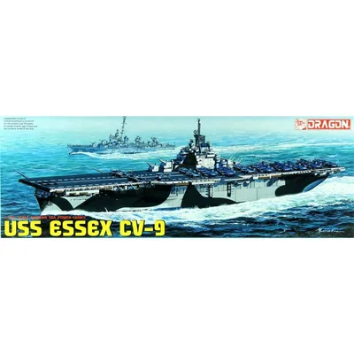 Dragon 7049 1/700 USS Essex CV-9 Uçak Gemisi Maketi