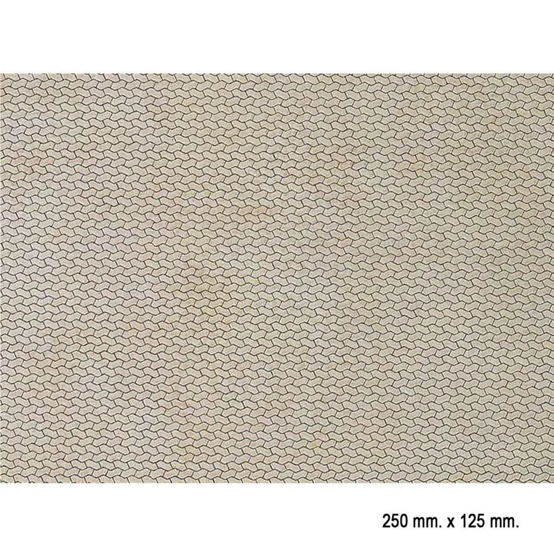 Faller 170600 1/87 Parke Taşı Desenli Dekor Levhası - 25 X 12,5 Cm.