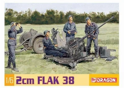Dragon 75004 1/6 2cm FlaK 38 Uçaksavar Topu Maketi