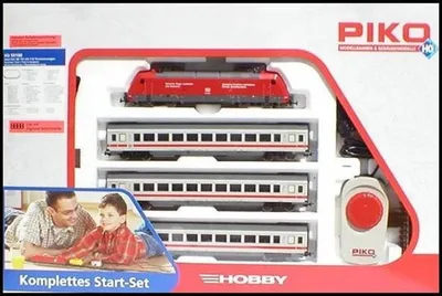 59100 1/87 STARTER SET BR 101 W 3 PASSENGER CARS D