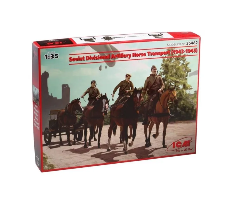 35482 SOVİET DİVİSİONAL ARTİLLERY HORSE TRANSPORT
