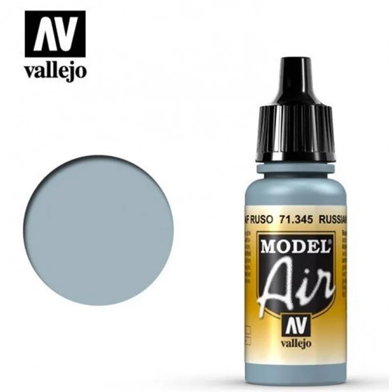 Vallejo 71345 17 ml. Russian AF Grey N.8, Model Air Serisi Model Boyası