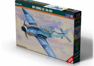 Mistercraft D025 1/72 BF-109G-101 Savaş Uçağı Demonte Plastik Maketi