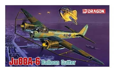 5513 1/48 JUNKERS JU88A-6 - BALON KESİCİLİ - PLAS