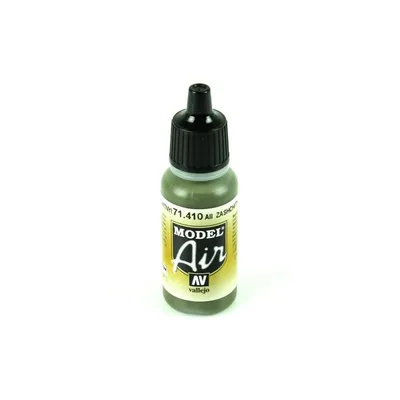 Vallejo 71410 17 ml. AII Zashchitnyi Camouflage Green, Model Air Serisi Model Boyası