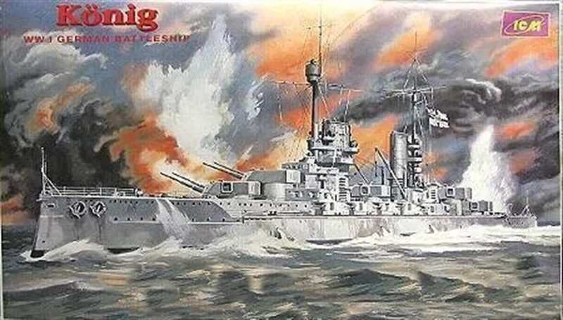S001 KÖNİG, WWI GERMAN BATTLESHİP