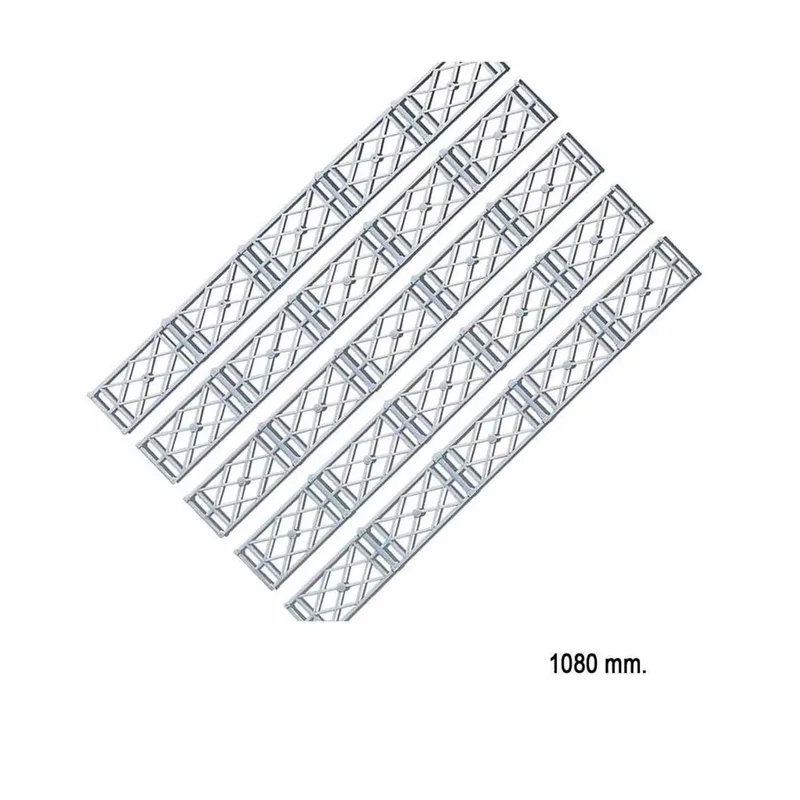 Faller 180407 1/87 İşlemeli Çitler Demonte Plastik Maketi