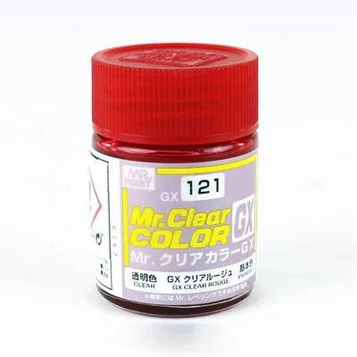 Gunze GX121 18 ml. Clear Rouge, Mr.color Serisi Model Boyası