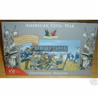 3203 1/32 CIVIL WAR - CONF INFANTRY