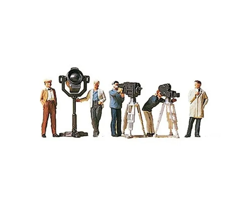 Preiser 10062 1/87 Ölçek film ve televizyon ekibi Figürleri